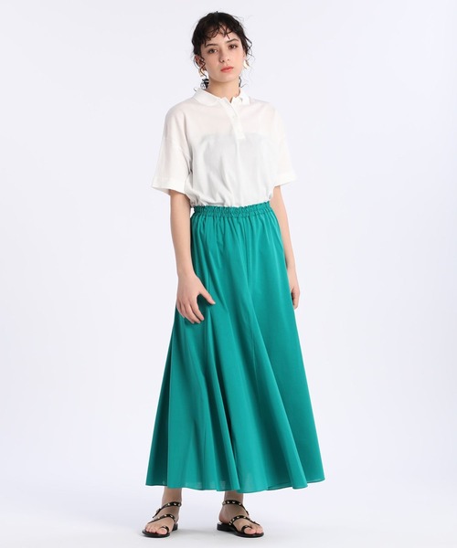 Maison de Beige（メゾンドベージュ）の「《Maison de Beige》ポロニット（ニット/セーター・レディース・ホワイト/ブラック・9号）」の12枚目の写真