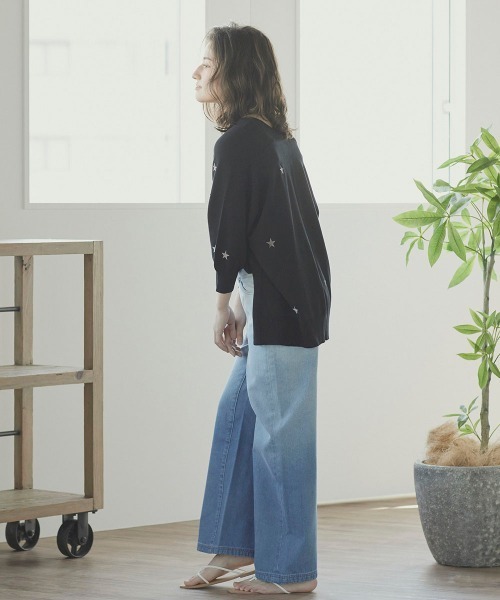 LIPSTAR（リップスター）の「グラデーションデニム（デニムパンツ・レディース・ブルー系その他・S/M）」の3枚目の写真