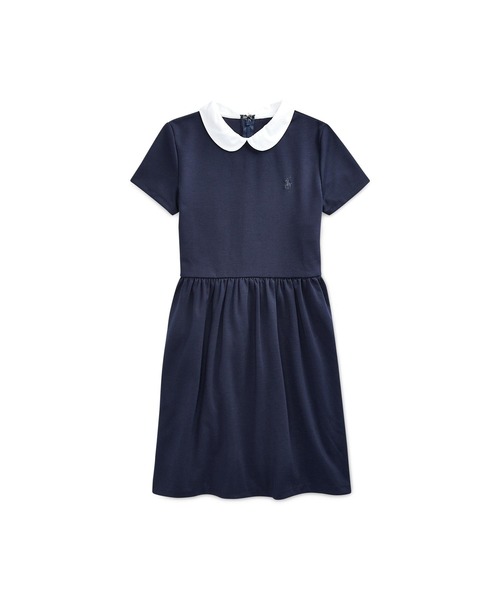 フィット フレア ワンピース Ralph Childrenswear ポロラルフローレンチャイルドウェア のファッション Lauren Polo Polo ポンチ Ralph ドレス ワンピース
