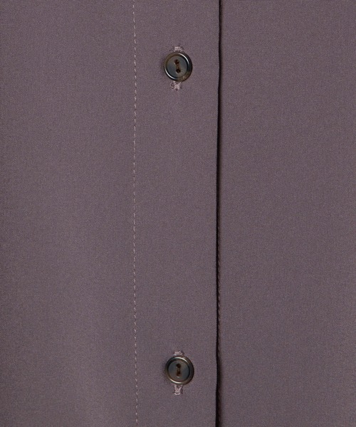 WEGO(ウィゴー)の「WEGO/オーバーシルエットシャツ(シャツ/ブラウス・レディース・ベージュ系その他/ホワイト系その他/パープル・FREE)」の18枚目の写真