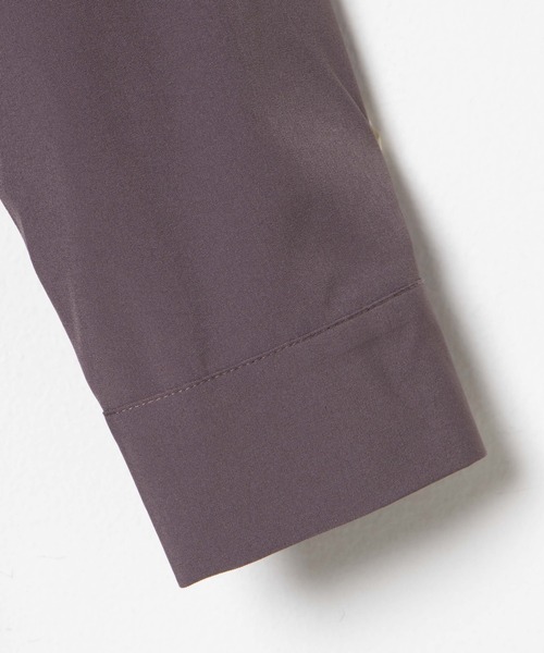 WEGO(ウィゴー)の「WEGO/オーバーシルエットシャツ(シャツ/ブラウス・レディース・ベージュ系その他/ホワイト系その他/パープル・FREE)」の19枚目の写真