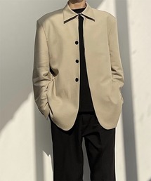 【COLN】Shirt-collar Tailored Jacket CLN21S09OT