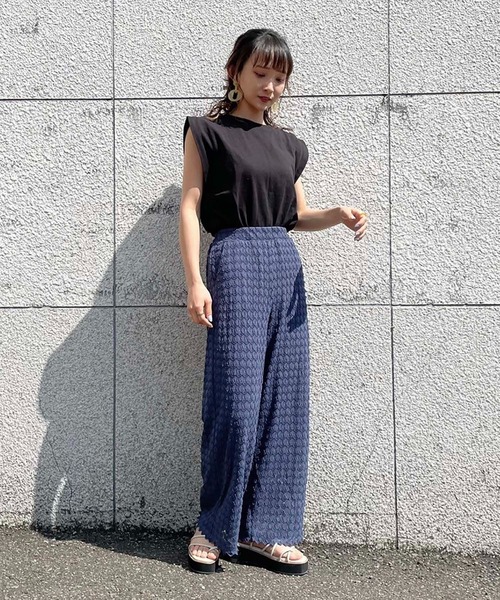 FREE'S MART（フリーズマート）の「◆フレンチスリーブパワショルカットソー（Tシャツ/カットソー・レディース・ホワイト/ブラック/オレンジ・FREE）」の22枚目の写真