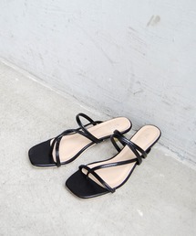 ROPE' PICNIC | 【WEB限定】アシンメトリーデザイントングミュール(サンダル)