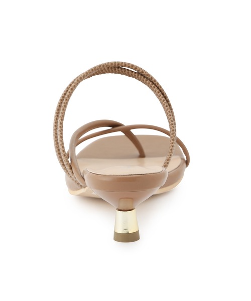 ROPE' PICNIC（ロペピクニック）の「【WEB限定】アシンメトリーデザイントングミュール（サンダル・レディース・ブラック系その他/ベージュ系その他/イエロー系その他・22.5cm/23.5cm/24.5cm）」の8枚目の写真