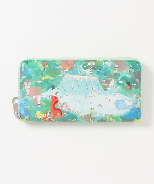 【tsumori chisato CARRY/ツモリチサト キャリー】 カモフラージュサファリ ラウンド長財布