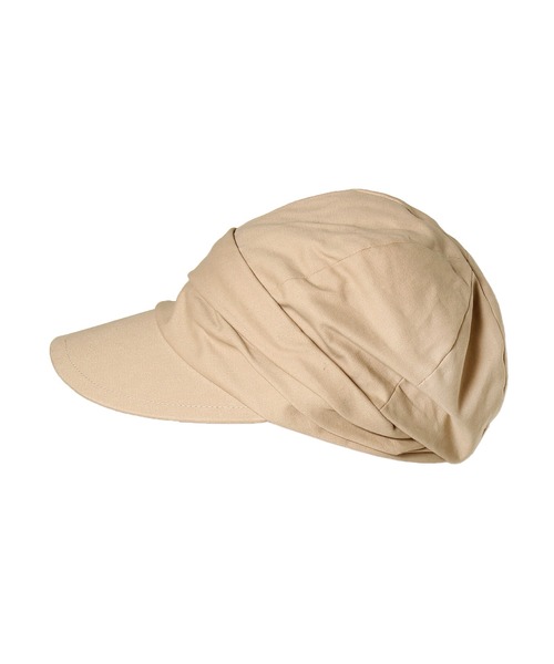 14+（イチヨンプラス）の「タック入りUVキャスケット（キャスケット・レディース・ブラック/ベージュ/グレー/モカ/ベージュ系その他/ブラック系その他/ブラウン系その他/グレー系その他・FREE）」の20枚目の写真