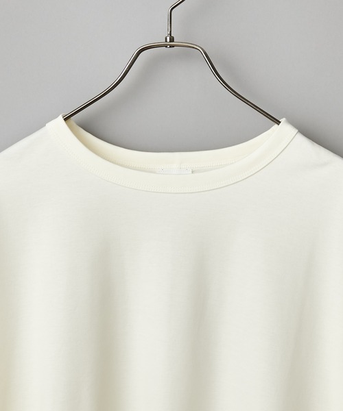 CIAOPANIC（チャオパニック）の「ハイゲージスムーススーパービッグＴシャツ（Tシャツ/カットソー・メンズ・ホワイト/ブラック/パープル/ブルー・FREE）」の12枚目の写真