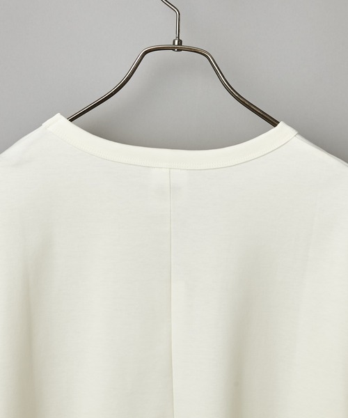 CIAOPANIC（チャオパニック）の「ハイゲージスムーススーパービッグＴシャツ（Tシャツ/カットソー・メンズ・ホワイト/ブラック/パープル/ブルー・FREE）」の5枚目の写真