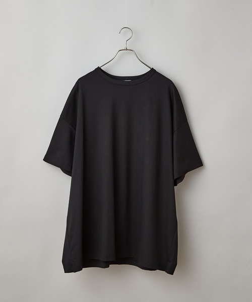 CIAOPANIC（チャオパニック）の「ハイゲージスムーススーパービッグＴシャツ（Tシャツ/カットソー・メンズ・ホワイト/ブラック/パープル/ブルー・FREE）」の6枚目の写真