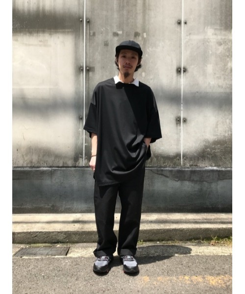 CIAOPANIC（チャオパニック）の「ハイゲージスムーススーパービッグＴシャツ（Tシャツ/カットソー・メンズ・ホワイト/ブラック/パープル/ブルー・FREE）」の8枚目の写真