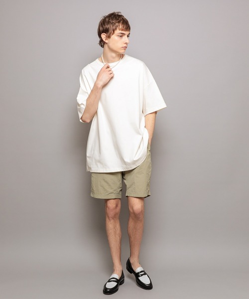 CIAOPANIC（チャオパニック）の「ハイゲージスムーススーパービッグＴシャツ（Tシャツ/カットソー・メンズ・ホワイト/ブラック/パープル/ブルー・FREE）」の20枚目の写真