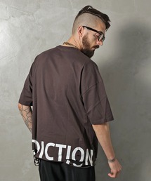 GALLIS ADDICTION | GA DAMAGE LOGO TEE/ダメージ ロゴ 半袖Tシャツ(Tシャツ/カットソー)