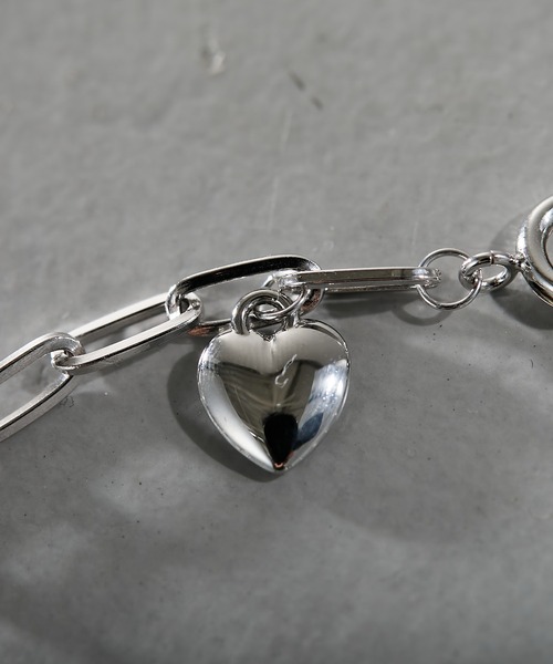 Chico（チコ）の「ハートチェーンネックレス（ネックレス・レディース・シルバー/ゴールド・FREE）」の5枚目の写真