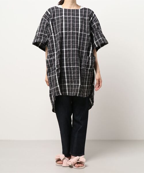 半袖チェック割烹着 エプロン Studio Clip スタディオクリップ のファッション通販 Zozotown