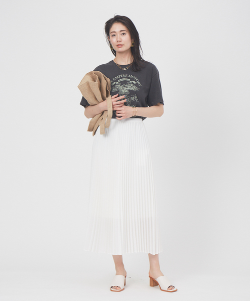 PICHE ABAHOUSE（ピシェ アバハウス）の「ワイドスクエアミュール（サンダル・レディース・ブラック/アイボリー/イエロー・36/37/38/35）」の20枚目の写真