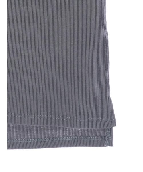 koe（コエ）の「スクエアネックリブタンクトップ＊（タンクトップ・レディース・ブルー/アイボリー/ベージュ・M/L）」の11枚目の写真