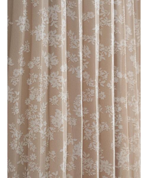 earth music&ecology（アースミュージックアンドエコロジー）の「フラワープリーツスカート　＊（スカート・レディース・ブラック/ライトベージュ/ミント・FREE）」の12枚目の写真