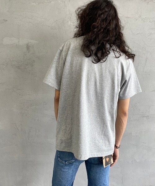 CHUMS（チャムス）の「[CHUMS/チャムス] BOOBY ペイントポケットTシャツ（Tシャツ/カットソー・レディース・ブラック/ヘザーグレー/ホワイト/ネイビー・M/XL/S/L）」の22枚目の写真