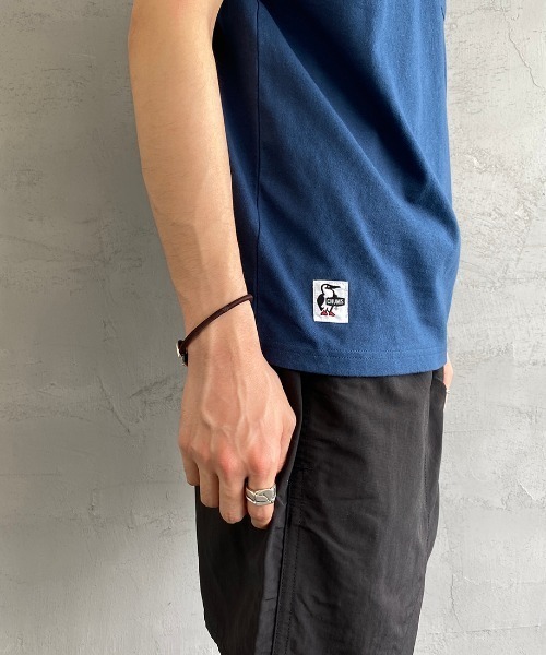 CHUMS（チャムス）の「[CHUMS/チャムス] BOOBY ペイントポケットTシャツ（Tシャツ/カットソー・レディース・ブラック/ヘザーグレー/ホワイト/ネイビー・M/XL/S/L）」の18枚目の写真