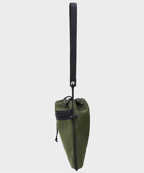 FREDRIK PACKERS（フレドリックパッカーズ）の「【FREDRIK PACKERS】BELLSACK M　ベルサック　メッシュサコッシュ（ショルダーバッグ・レディース・ブラック/ベージュ・FREE）」の11枚目の写真