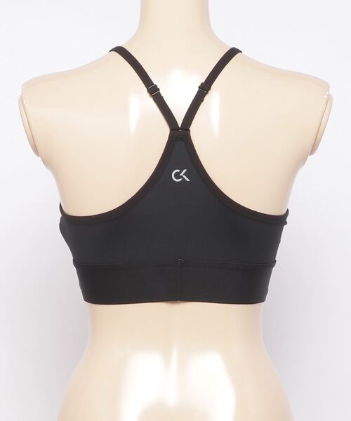 Calvin Klein(カルバン・クライン)の「CALVIN KLEIN/カルバンクライン スポーツブラ 4WS0K175(スポーツブラ・レディース・ブラック・S/M)」の2枚目の写真