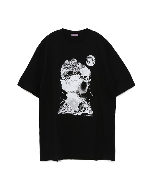 SueUNDERCOVER（スーアンダーカバー）の「SU2A2803（Tシャツ/カットソー・レディース・ホワイト/アイボリー/ブラック・1/2）」の2枚目の写真