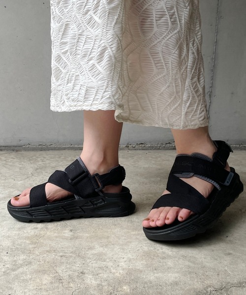 CAPRICIEUX LE'MAGE(カプリシューレマージュ)の「【DESCENTE/デサント】エナザイトカームサンダル(サンダル・レディース・ホワイト/ブラック・23cm/24cm)」の19枚目の写真