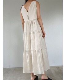 Airy 2way button ワンピース