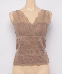 Per sist ence | Per sist ence/パーシエンス　総レース カップ付きタンクトップ(タンクトップ)