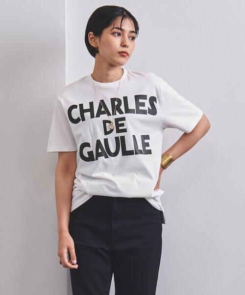 m's braque（エムズブラック）の「別注＜m's braque（エムズ ブラック）＞CDG Tシャツ◆（Tシャツ/カットソー・レディース・ホワイト・MEDIUM）」の2枚目の写真