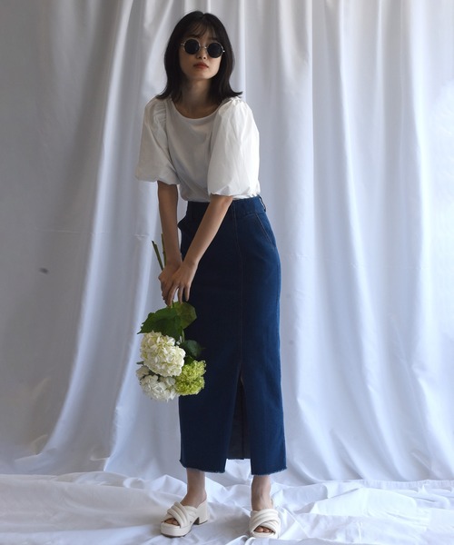 Alley by w closet(アリーバイダブルクローゼット)の「【Alley】ぷっくりクロスミュール(サンダル・レディース・ホワイト/ブラック/イエロー・M/L)」の9枚目の写真