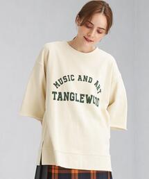 Goodwear(Since1983) | ＜Good wear(グッドウェア)＞ ロゴ 6分袖 スウェット プルオーバー カットソー(Tシャツ/カットソー)