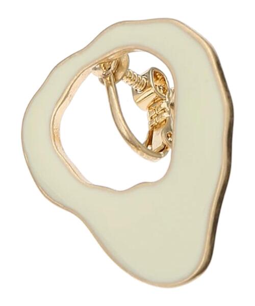 AMERICAN HOLIC（アメリカンホリック）の「変形メタルエポカラーアシメイヤリング（イヤリング・レディース・ゴールド/シルバー・FREE）」の4枚目の写真