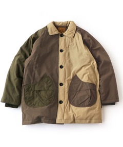ドロップポケットナイロンハーフコート