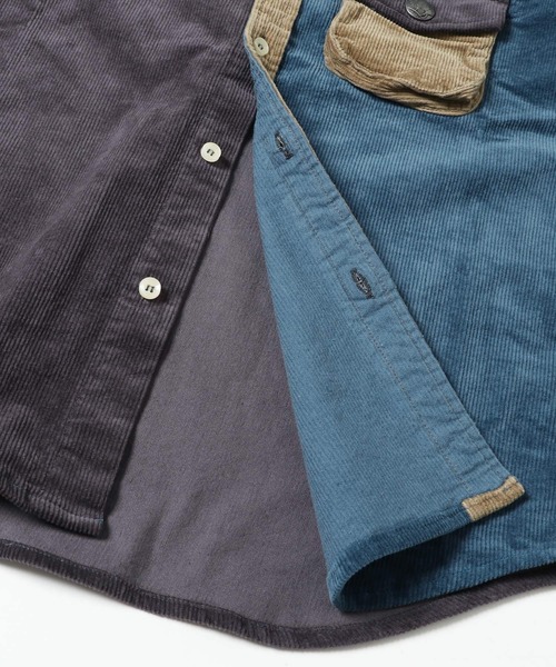 KRIFF MAYER（クリフメイヤー）の「ストレッチコーデュロイシャツ（シャツ/ブラウス・メンズ・ベージュ/ネイビー/カーキ/グリーン/ロイヤルブルー・MEDIUM/LARGE/X-LARGE/SMALL）」の13枚目の写真