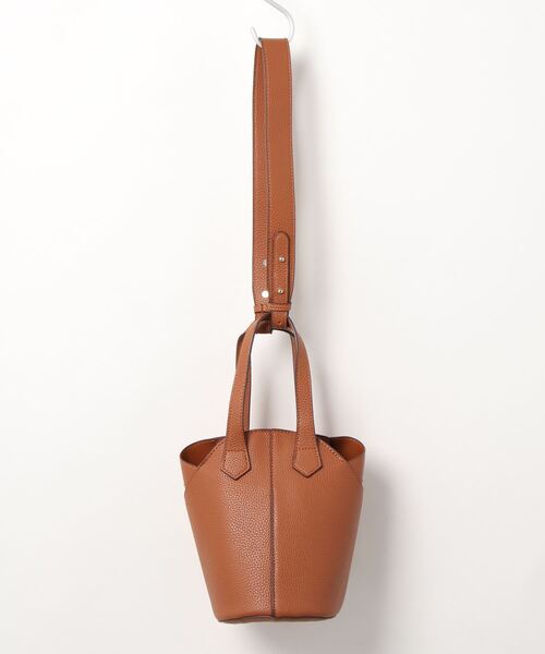 ammy.（エイミードット）の「【 ammy. / エイミードット 】 2way バケツ型 ショルダーバッグ / ハンドバッグ（ショルダーバッグ・レディース・ホワイト/ブラック/ブラウン/グレイッシュベージュ・FREE）」の11枚目の写真