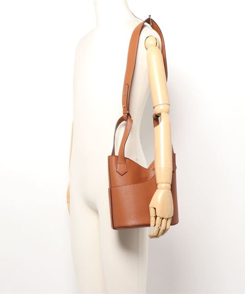 ammy.（エイミードット）の「【 ammy. / エイミードット 】 2way バケツ型 ショルダーバッグ / ハンドバッグ（ショルダーバッグ・レディース・ホワイト/ブラック/ブラウン/グレイッシュベージュ・FREE）」の9枚目の写真