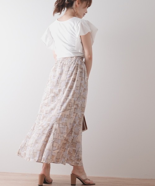 Lilipetit(リリプティ)の「【Lilipetit×Rina】パネル柄マーメイドロングスカート(スカート・レディース・グレー/ピンク・M/L)」の17枚目の写真