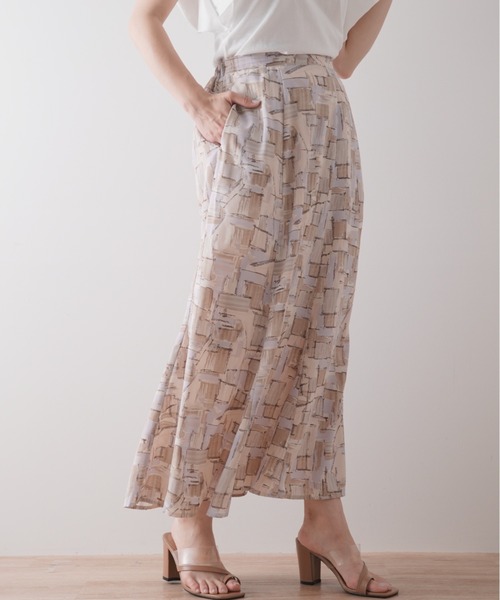 Lilipetit(リリプティ)の「【Lilipetit×Rina】パネル柄マーメイドロングスカート(スカート・レディース・グレー/ピンク・M/L)」の15枚目の写真