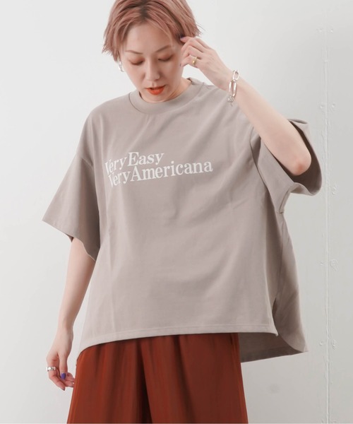 Americana アメリカーナ 別注ロゴ半袖tee Tシャツ カットソー Americana アメリカーナ のファッション通販 Zozotown