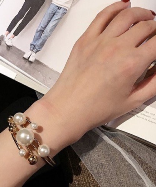 KOR（ケーオーアール）の「パールリング/ブレスレット（リング・レディース・A/B・FREE）」の9枚目の写真