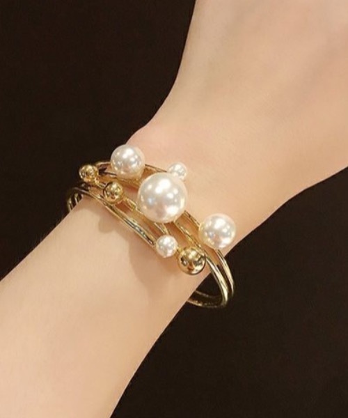 KOR（ケーオーアール）の「パールリング/ブレスレット（リング・レディース・A/B・FREE）」の3枚目の写真