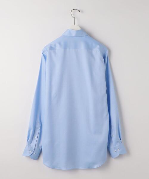 green label relaxing（グリーンレーベルリラクシング）の「＜green label relaxing＞Cロイヤルオックス スリム ショートボタンダウン ドレスシャツ -イージーアイロン-（ビジネスシャツ・メンズ・ライトブルー/ホワイト・X-LARGE/SMALL/LARGE/MEDIUM）」の7枚目の写真