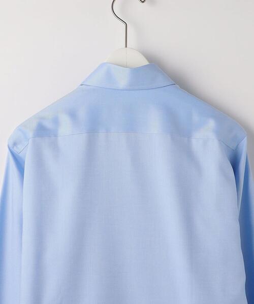 green label relaxing（グリーンレーベルリラクシング）の「＜green label relaxing＞Cロイヤルオックス スリム ショートボタンダウン ドレスシャツ -イージーアイロン-（ビジネスシャツ・メンズ・ライトブルー/ホワイト・X-LARGE/SMALL/LARGE/MEDIUM）」の9枚目の写真