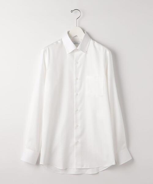 green label relaxing（グリーンレーベルリラクシング）の「＜green label relaxing＞Cロイヤルオックス スリム ショートボタンダウン ドレスシャツ -イージーアイロン-（ビジネスシャツ・メンズ・ライトブルー/ホワイト・X-LARGE/SMALL/LARGE/MEDIUM）」の13枚目の写真