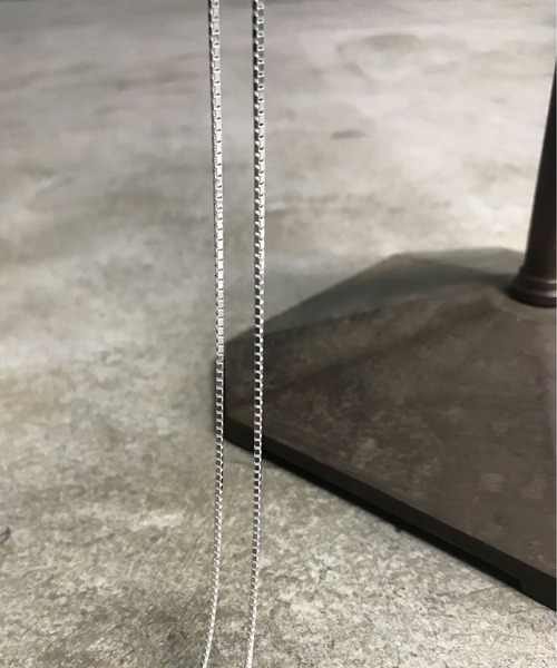 Taaii(ターイ)の「Taaii / SILVER LONG VENETIAN CHAIN NECKLACE:シルバーロング ベネチアンチェーン ネックレス(ネックレス・レディース・シルバー・ONE SIZE)」の3枚目の写真