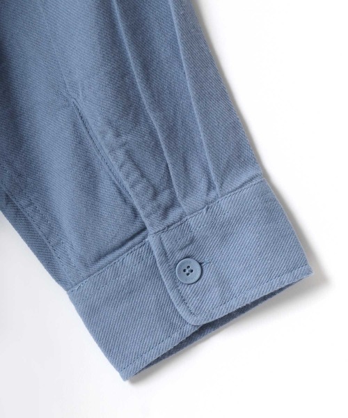 Dickies（ディッキーズ）の「Dickies/ディッキーズ ツイル オーバーサイズ ワークシャツ/CPOシャツ/シャツジャケット（シャツ/ブラウス・メンズ・ブラック/ベージュ/ブルー/ブルー系その他・M/L/XL）」の19枚目の写真