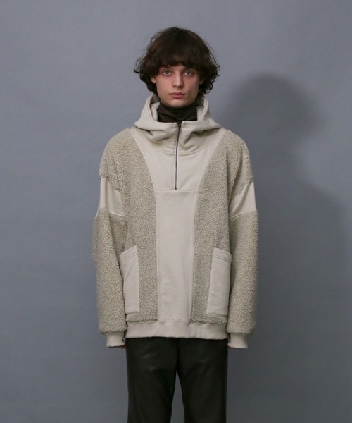 Iroquois(イロコイ)の「BOA×SWEAT HOODIE(パーカー・メンズ・ブラック/ブラウン/ベージュ系その他・1/3/2)」の22枚目の写真