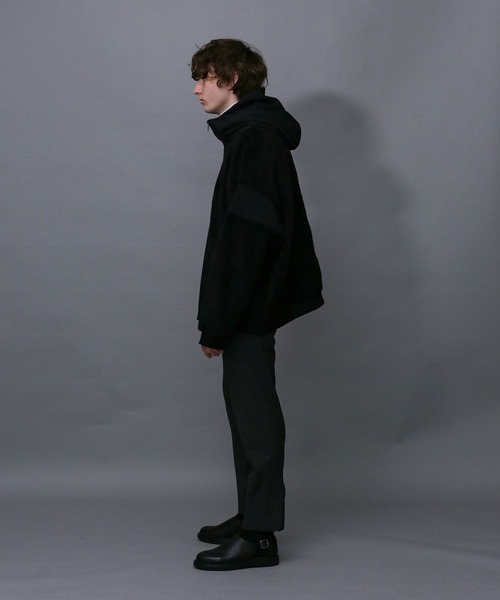 Iroquois(イロコイ)の「BOA×SWEAT HOODIE(パーカー・メンズ・ブラック/ブラウン/ベージュ系その他・1/3/2)」の11枚目の写真